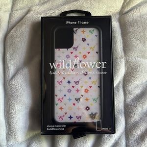 Wildflower iphone 11 case limited edition